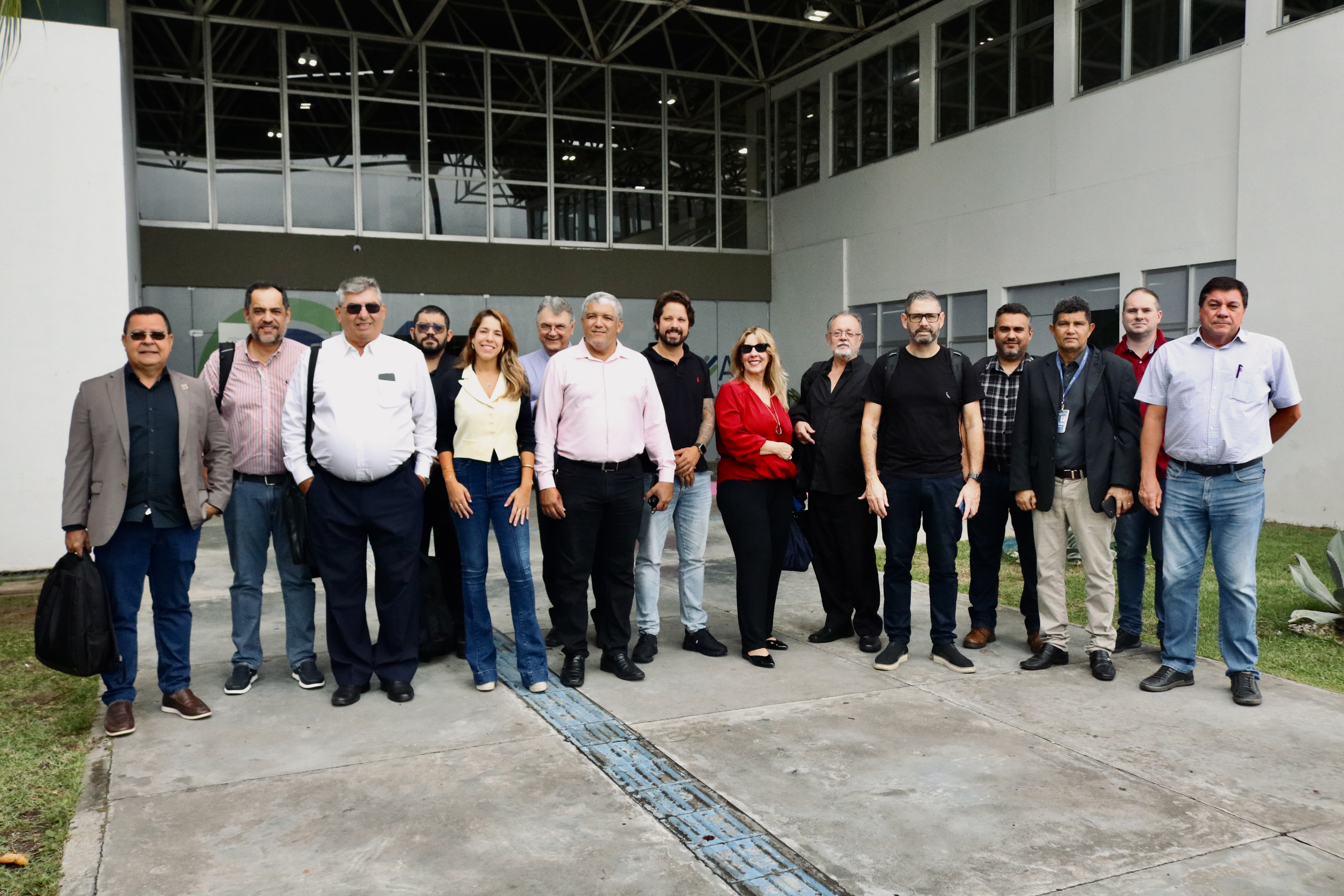 Visita técnica ao Centro de Convenções de Aracaju, onde será realizada a Soea de 2026
